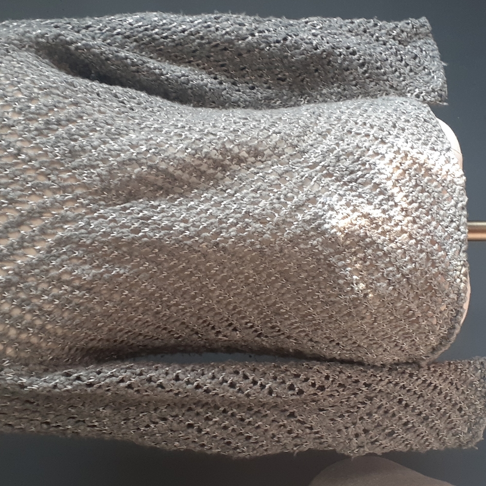 Eileen Fisher women's gray cardigan sweater size M - Picture 9 of 11